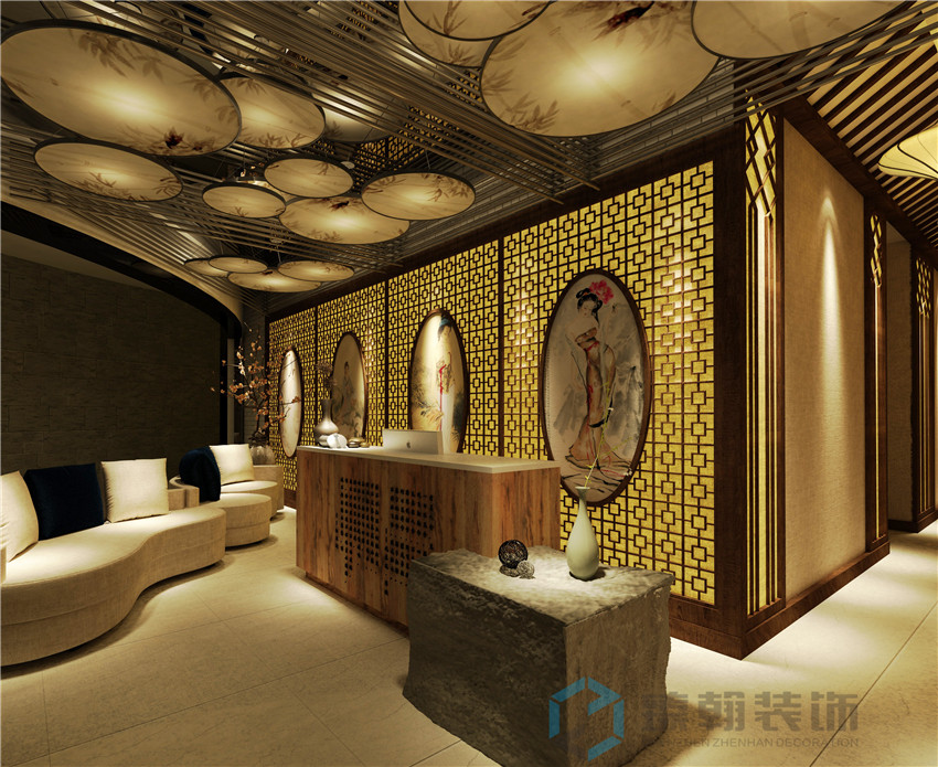 500平米杭州诗语花香美容院设计