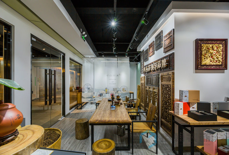 100平千庭单从店面装修