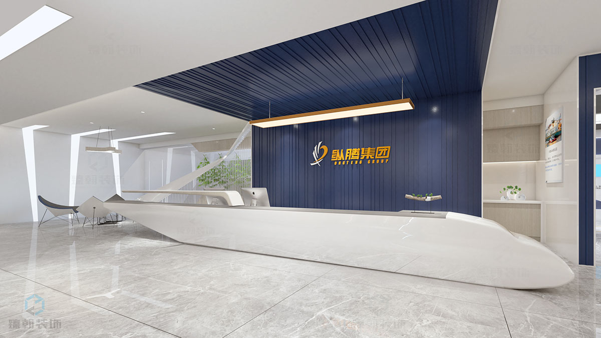 臻翰 | 230㎡国际物流展厅设计装修