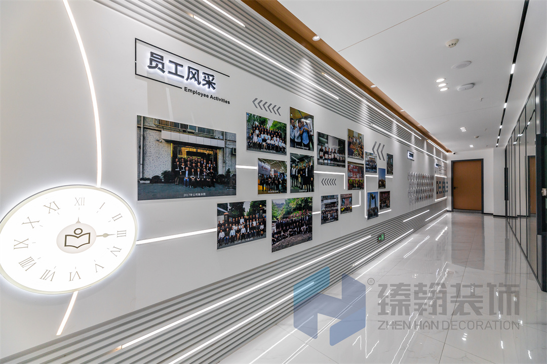 1500㎡得捷力东莞办公室厂房设计装修