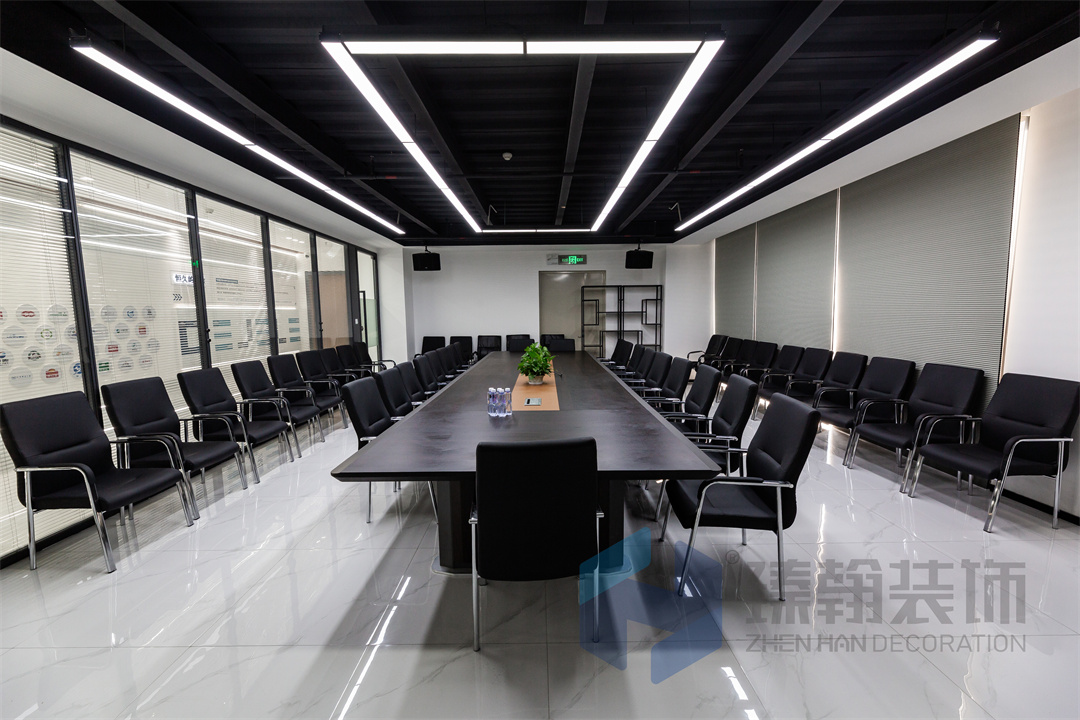 1500㎡得捷力东莞办公室厂房设计装修